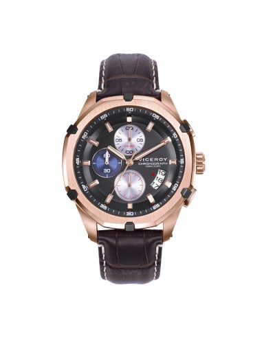 RELOJ VICEROY MAGNUM CAJA ACERO IP ROSA Y CORREA P