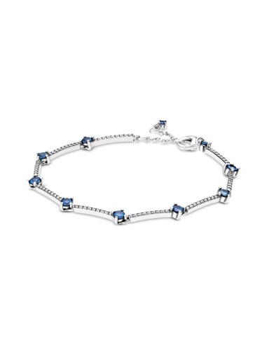 Bracelet SILVER PAV BRILLIANT BARS