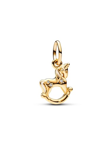 PENDANT CHARM WITH A 14K GOLD PLATING