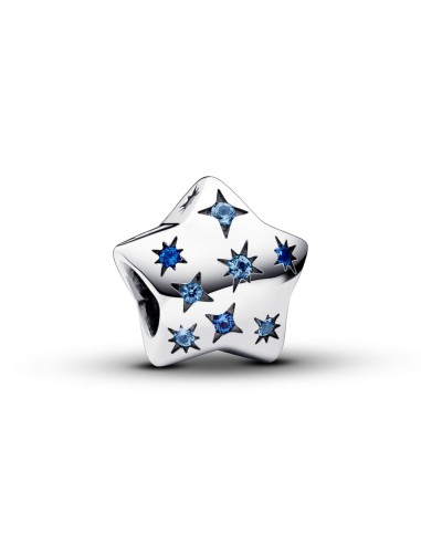 CHARM IN STERLING SILVER WITH SHINY EYE-CATCHING STAR