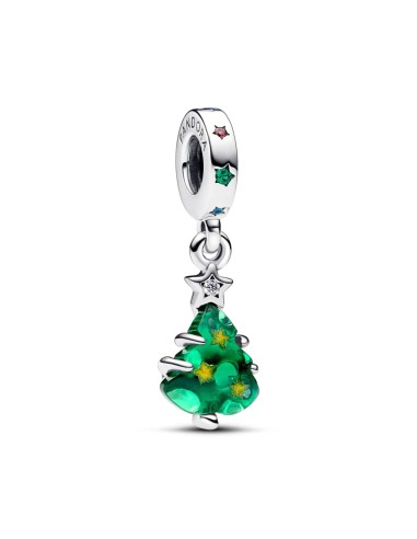 PENDANT CHARM IN STERLING SILVER CHRISTMAS TREE BR