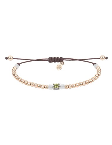 PULSERA PLATA ITACA PERIDOTO