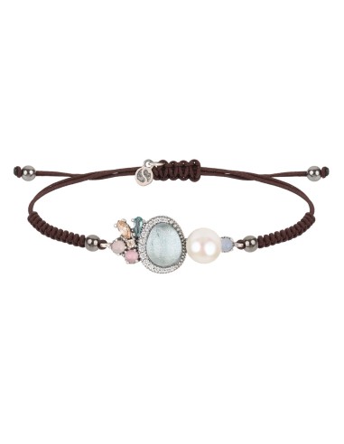 PULSERA PLATA CORALIA PERLA