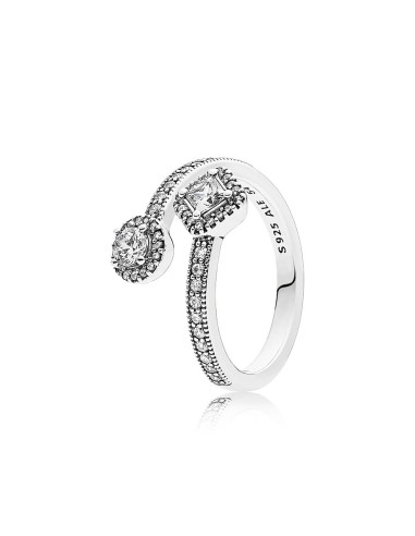 ABSTRACT ELEGANCE SILVER RING