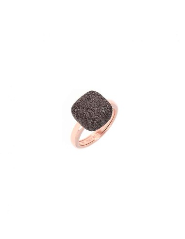 Silver Ring Di Sogni Rosa Marrn