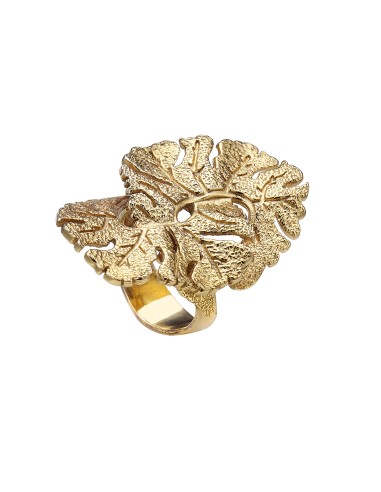 DURAN EXQUSE GOLDEN SILVER RING