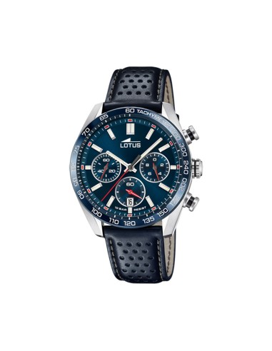 Watch LOTUS CHRONO WITH DIAL AND BLUE LEATHER STRAP