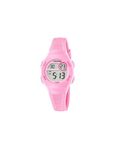 RELOJ CALYPSO NIO DIGITAL ROSA