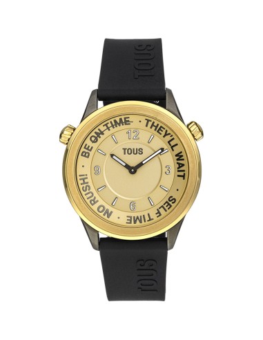 Watch TOUS NOW IPG BALL GOLD SILICONE
