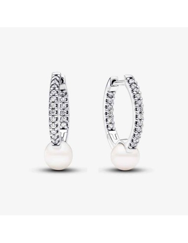EARRINGS OF THE YEAR IN THE PLATE LAW PEARL CULTIVATED