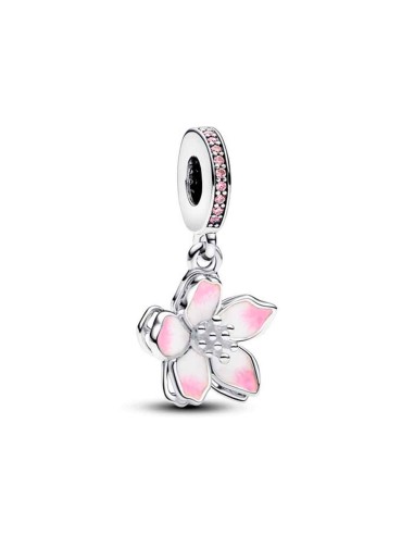 CHERRY BLOSSOM STERLING SILVER PENDANT CHARM