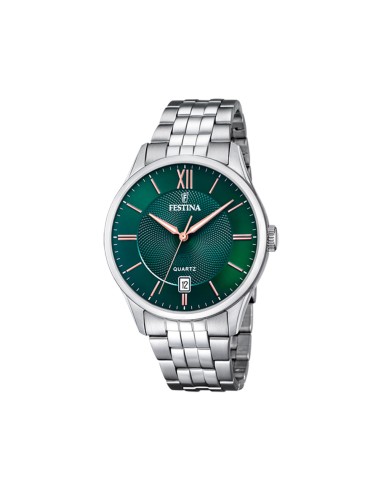 RELOJ FESTINA CLASSICS CON ESFERA VERDE