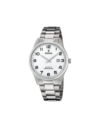 Watch FESTINA CLASSICS WITH WHITE DIAL