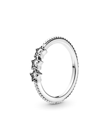 SILVER RING HEAVENLY STARS