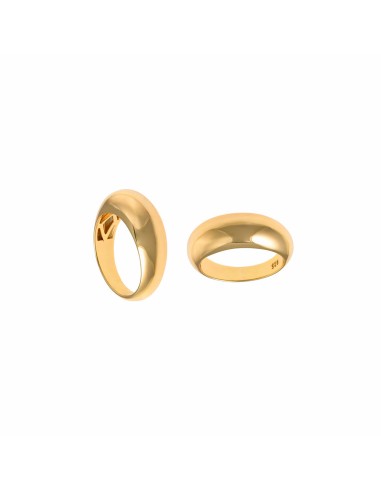 GOLD SILVER RING ROUND SMOOTH