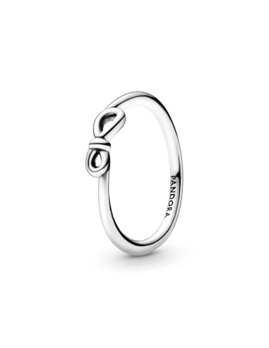 INFINITE KNOT SILVER RING