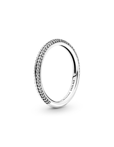 ANILLO PLATA PAVE BRILLANTE PANDORA ME