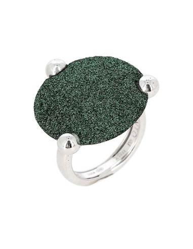 ANILLO PLATA PESAVENTO PSC VERDE FORESTA NERA