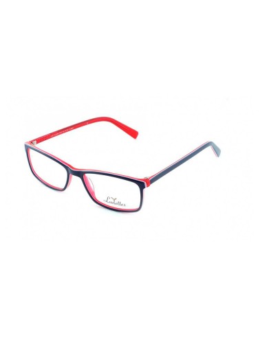 MOUNTED LUNETTES NAVY BLUE RED