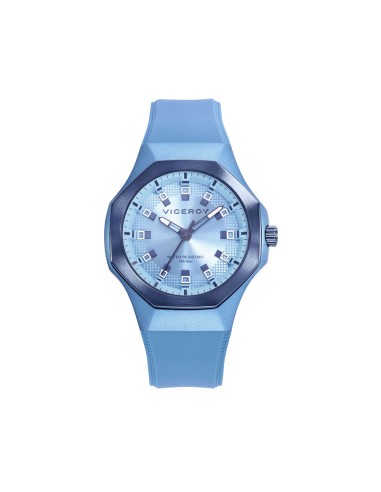 RELOJ VICEROY ALUMINIO AZUL Y ACERO IP AZUL CORREA