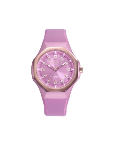 Watch VICEROY PINK ALUMINIUM AND Steel IP PINK BELT