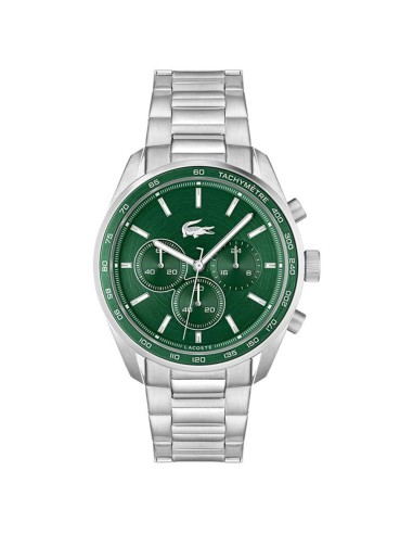 RELOJ LACOSTE ACERO BRAZALETE ESFERA VERDE