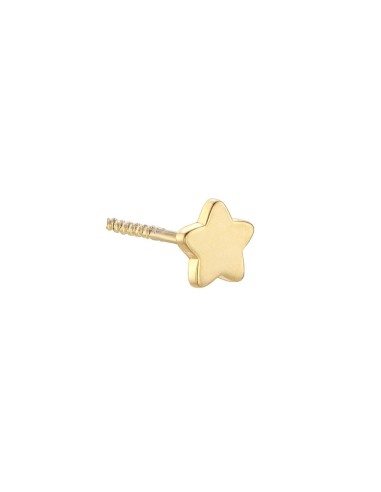 UNIQUE PIERCING ONLY ONE MINI STAR CLOSURE ROS