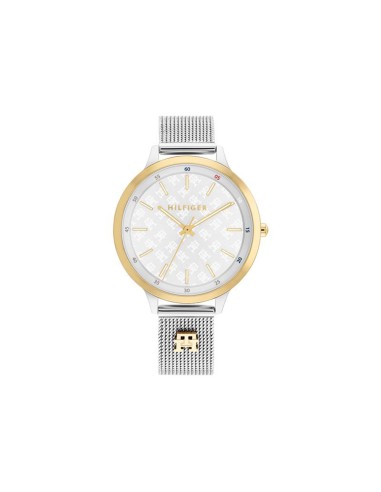 Watch TOMMY HILFIGER SILVER IRIS AND GOLD MESH