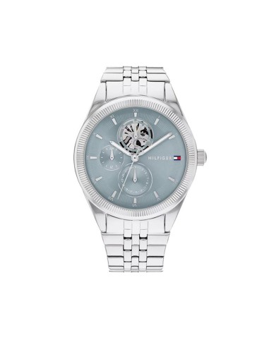 Watch TOMMY HILFIGER MONICA SILVER AND TURQUOISE