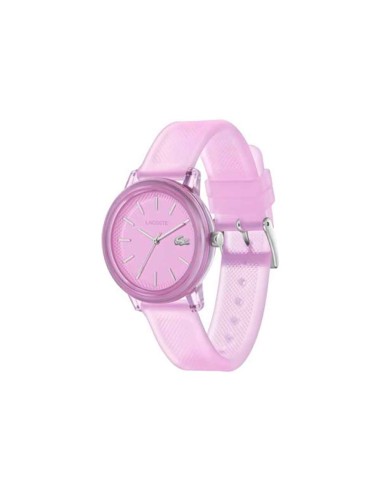 RELOJ LACOSTE 1212 TR90 ESFERA Y CORREA ROSA