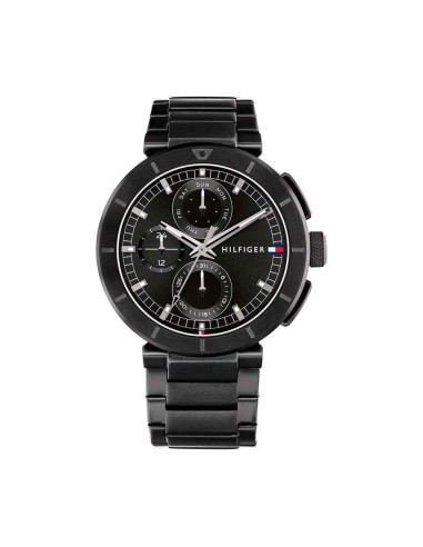 Watch TOMMY HILFIGER BRACELET AND BLACK DIAL