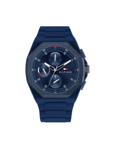 RELOJ TOMMY HILFIGER NEO CAUCHO Y ESFERA AZUL