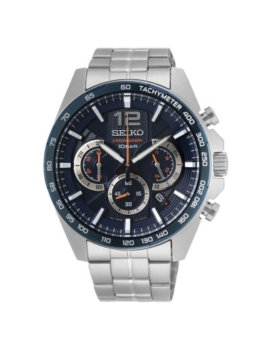 RELOJ SEIKO NEO SPORTS CUARZO CRONO BISEL AZUL