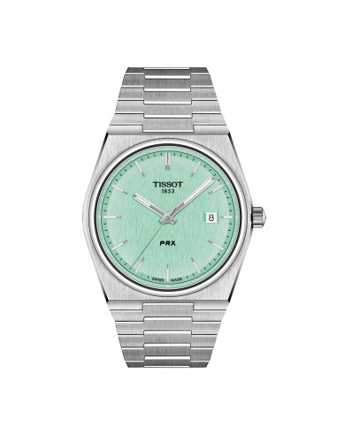 RELOJ TISSOT PRX ESFERA VERDE CLARO BRAZALETE