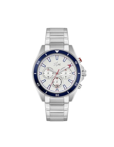 RELOJ LACOSTE MAINSAIL ACERO BRAZALETE ESFERA BLAN