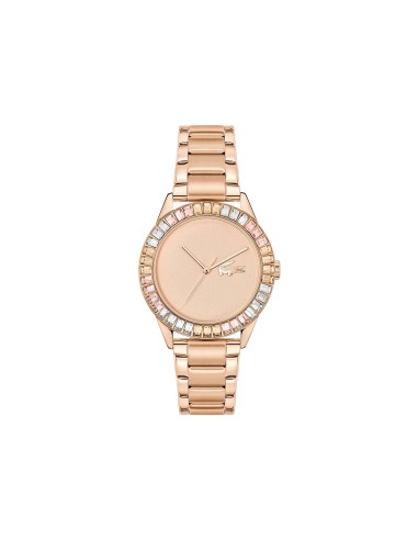 RELOJ LACOSTE LADYCROC ACERO IP ROSA