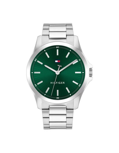 RELOJ TOMMY HILFIGER ACERO BRAZALETE ESFERA VERDE