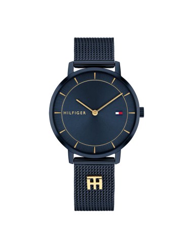 RELOJ TOMMY HILFIGER TEA MALLA Y ESFERA AZUL