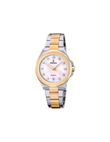 RELOJ FESTINA MADEMOISELLE BEIGE CORREA ACERO INOX