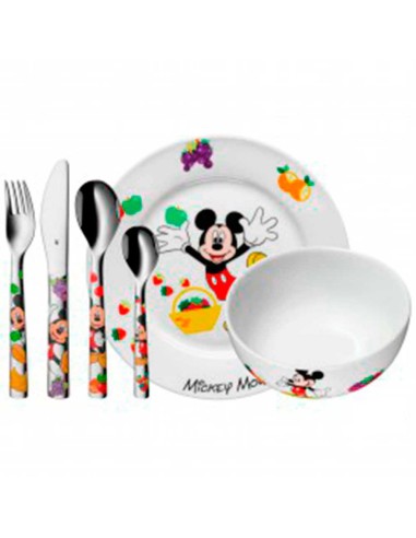 JUEGO NIO 6 PIEZAS MICKEY MOUSE DISNEY