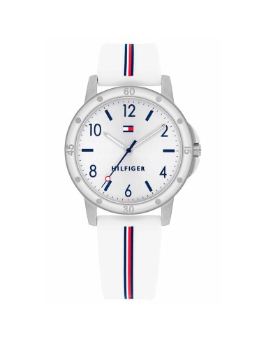 RELOJ TOMMY HILFIGER GIRLS COMMUNION ACERO CAUCHO