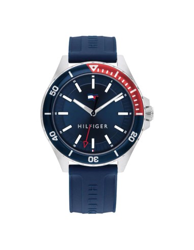 RELOJ TOMMY HILFIGER LOGAN AC ESF AZUL CO SILIC AZ