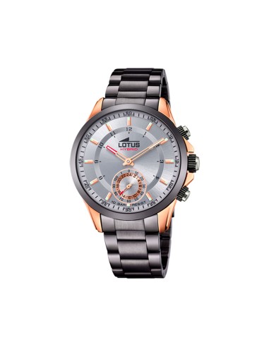 RELOJ LOTUS HIBRIDO CAB BICOLOR ESF PLATA