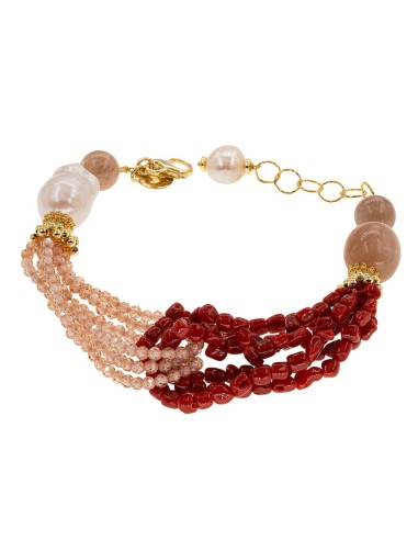 PULSERA PLATA DORADA KOLI 925