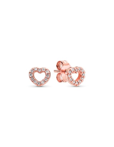 PENDIENTES PANDORA ROSE CORAZONES CAPTURADOS