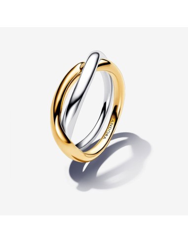 RING IN STERLING SILVER AND WITH A GOLD COATING