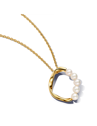 14K GOLD PLATED CIRCLE NECKLACE