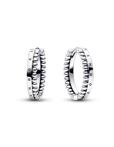 RING PANDORA SIGNATURE EARRINGS IN SILVER BY LE