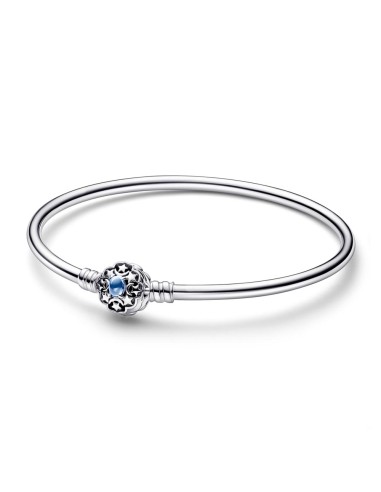 PULSERA RGIDA PANDORA MOMENTS EN PLATA DE LEY PRI