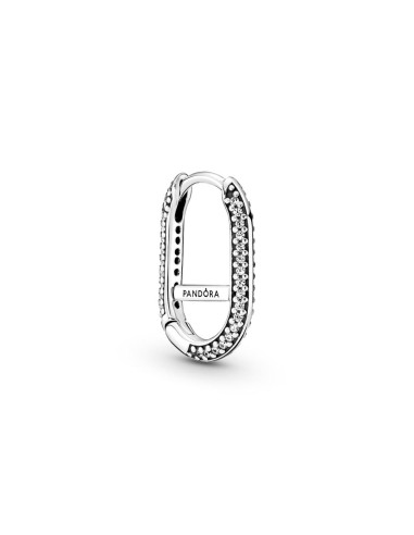 PENDIENTE PLATA LINK EN PAVE PANDORA ME